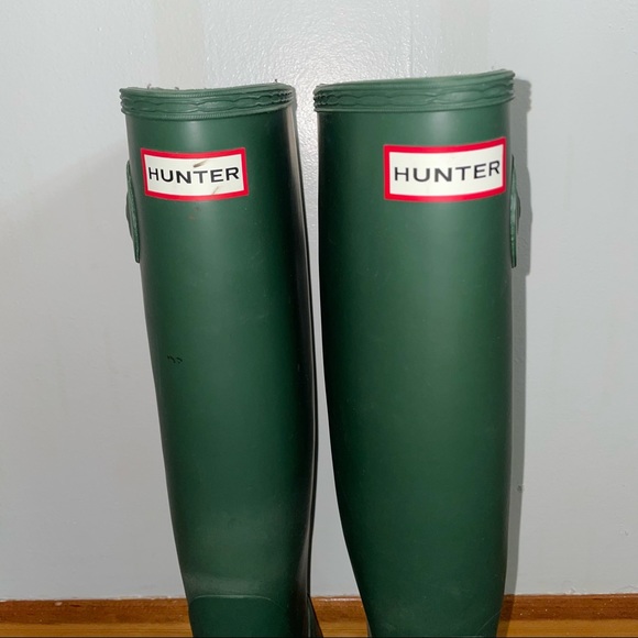 Hunter Ladies' Original Tall Matte Rain Boot with Hunter Boot Socks - Picture 3 of 6